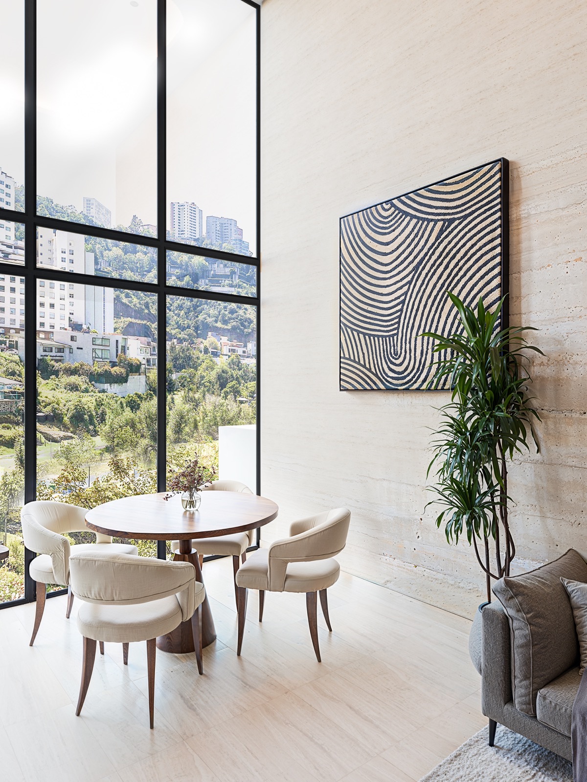 Comedor con vista
