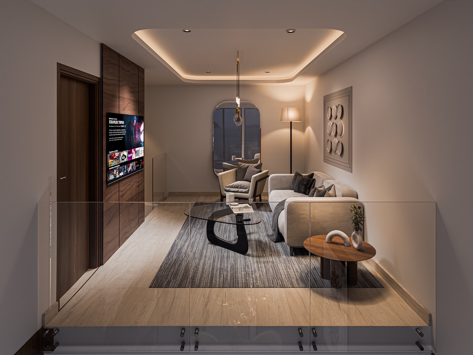 Lounge en planta alta